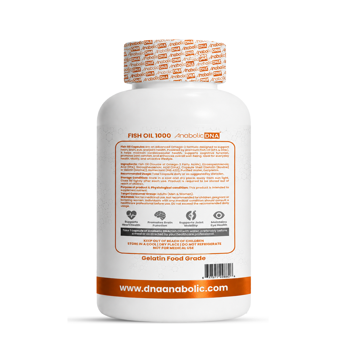 AnabolicDNA Fish Oil – Omega-3 Supplement